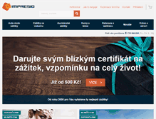 Tablet Screenshot of impresio.eu